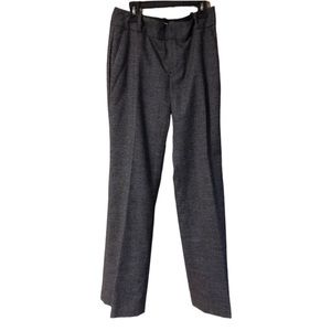 Banana Republic Gray Plaid Wool Trousers Martin Fit Dress Pants Size 2
